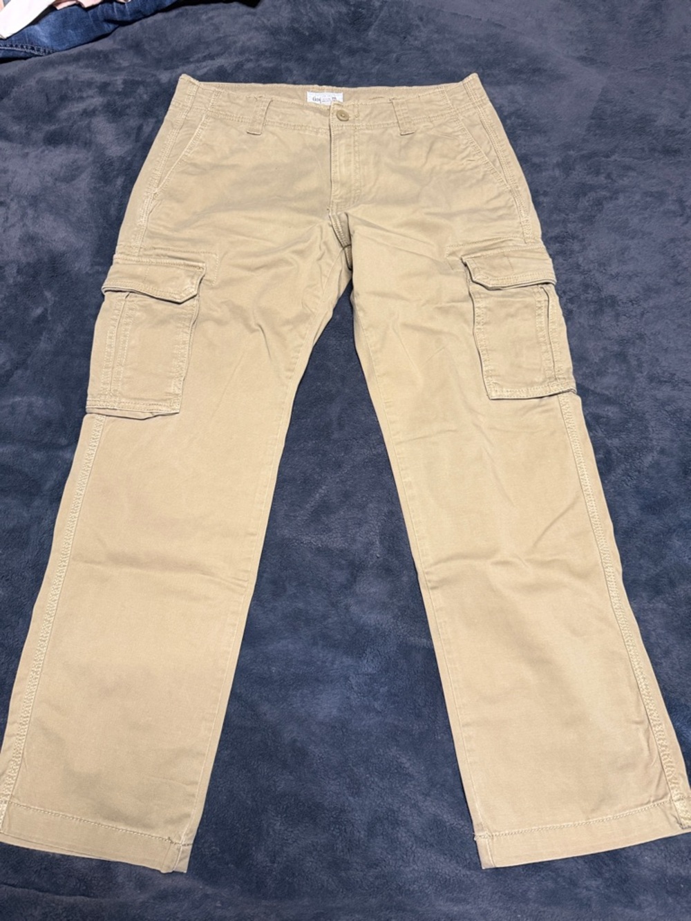 Goodfellow & Co Tan Cargo Pants with Flap Pockets size 30/30